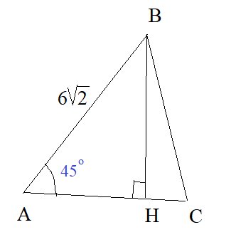 В треугольнике абс угол б равен 72