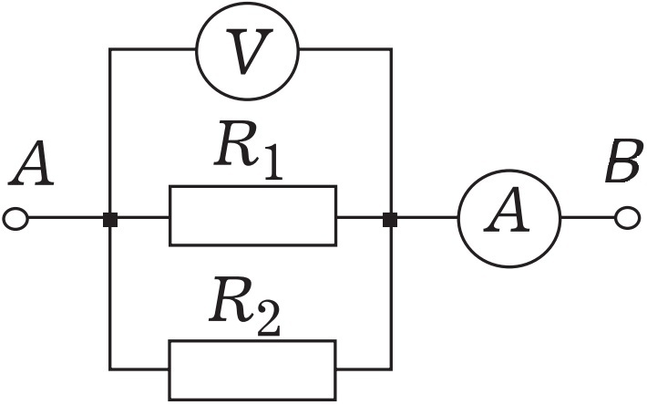 Формула идеального амперметра. Электрическая цепь амперметр 1 а клемма. Схема с амперметром и вольтметром и резистором. Сопротивление идеального амперметра. Амперметр на схеме в Электротехнике.